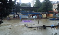 21.06.2011 потоп в Сочи, ул. Чайковского